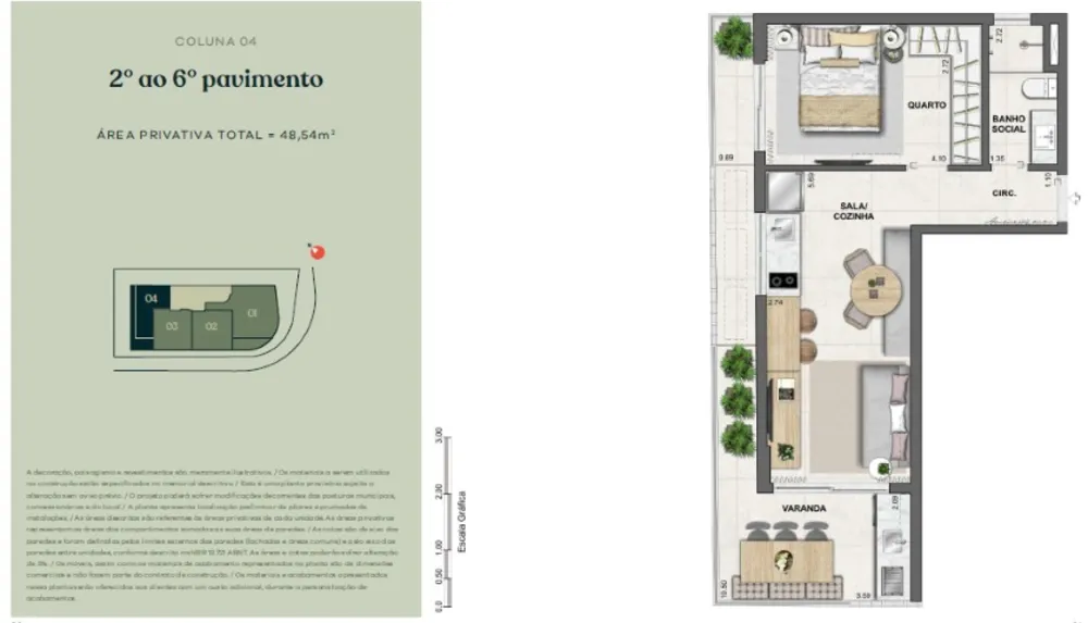 Apartamento, 2 quartos, 77 m² - Foto 24