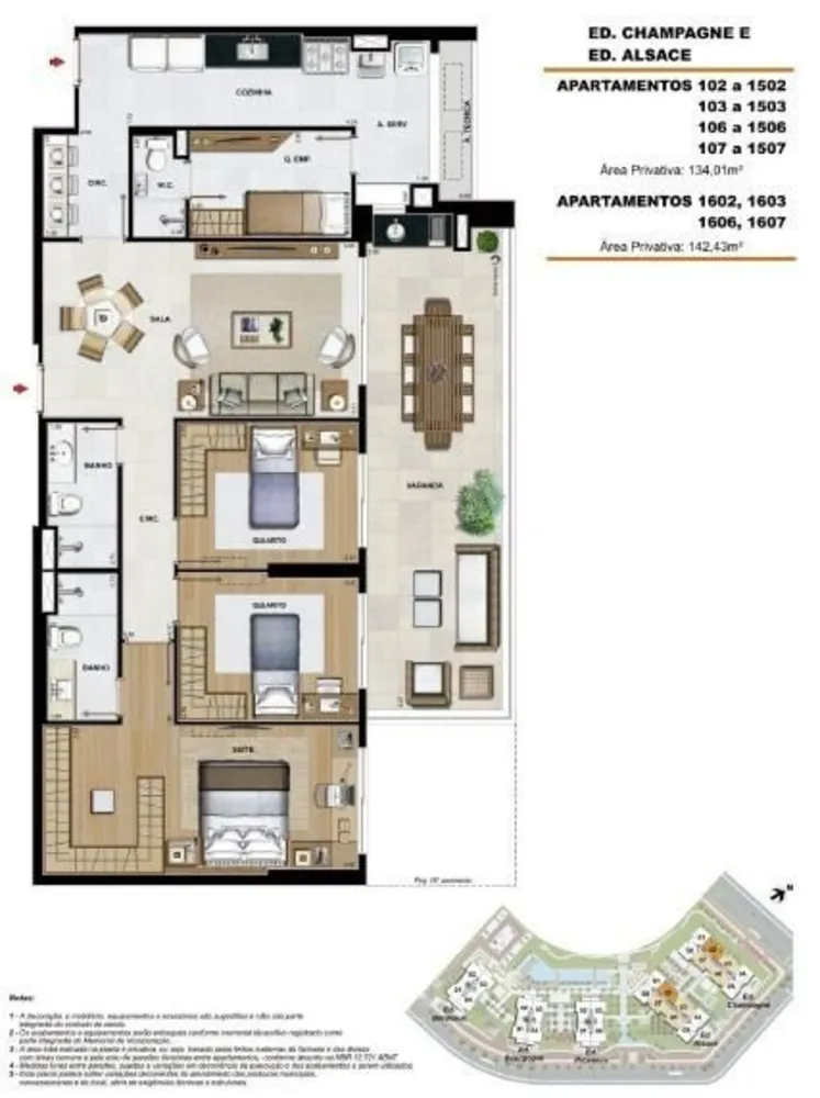 Apartamento, 3 quartos, 131 m² - Foto 19
