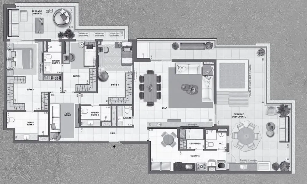 Apartamento, 3 quartos, 192 m² - Foto 49