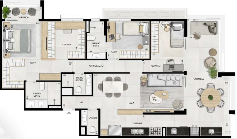 Apartamento, 4 quartos, 139 m² - Foto 29