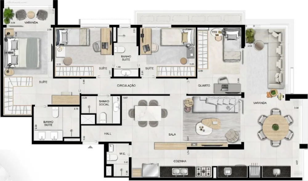 Apartamento, 4 quartos, 139 m² - Foto 27
