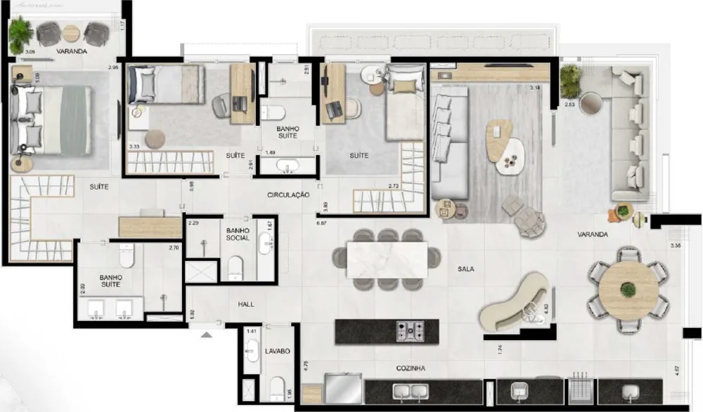 Apartamento, 4 quartos, 139 m² - Foto 28
