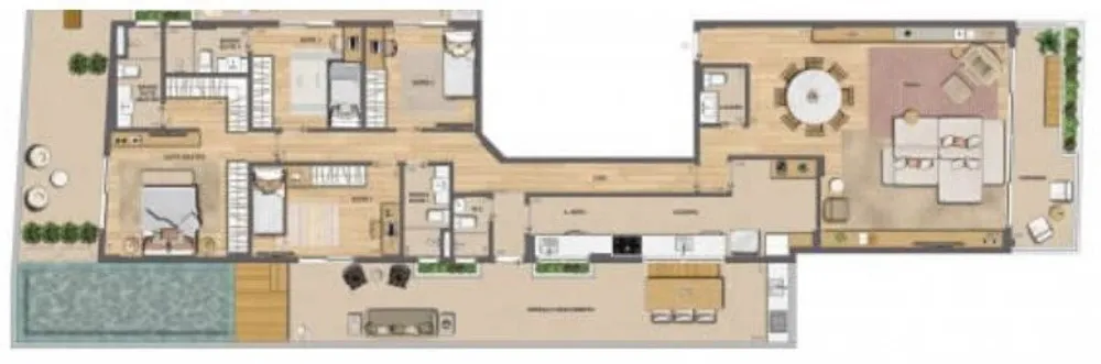 Apartamento, 4 quartos, 274 m² - Foto 19