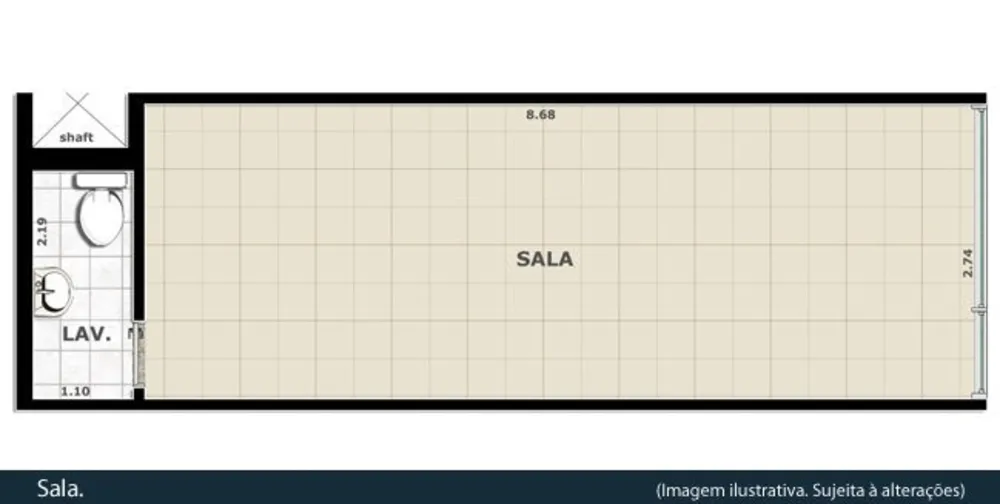 Sala-Conjunto, 23 m² - Foto 10