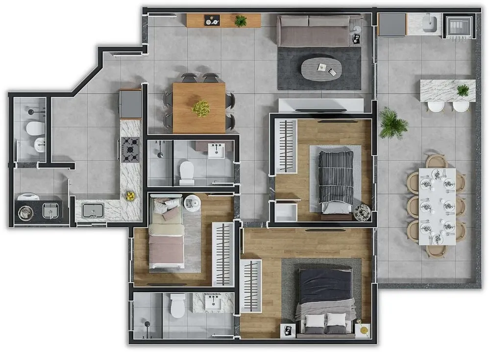 Apartamento, 3 quartos, 112 m² - Foto 19