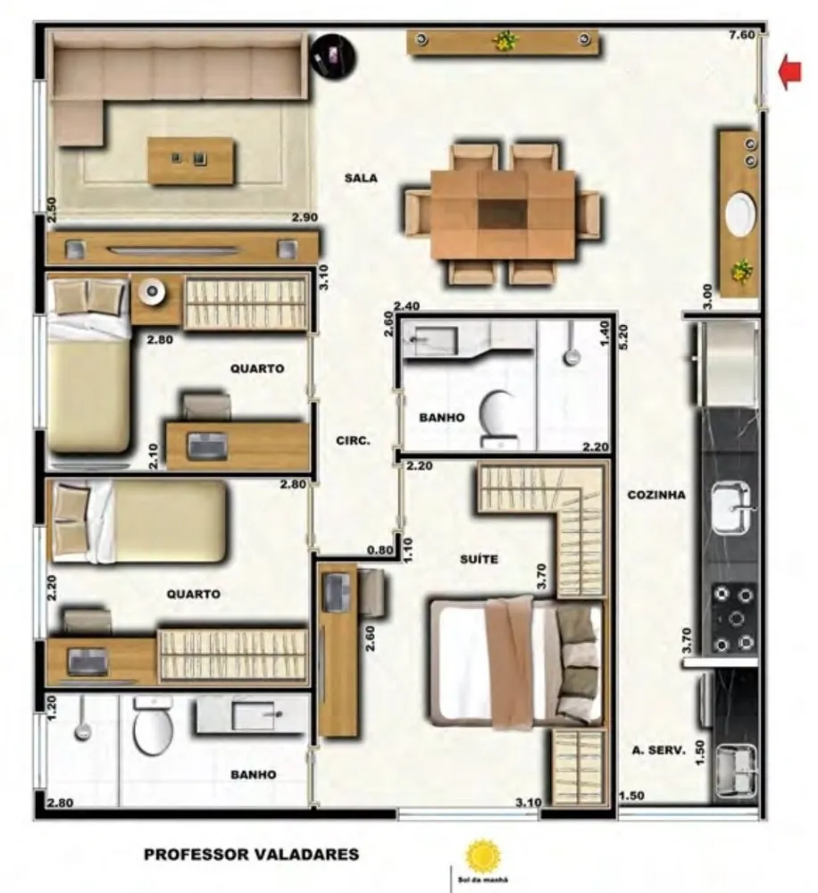 Apartamento, 2 quartos, 107 m² - Foto 28