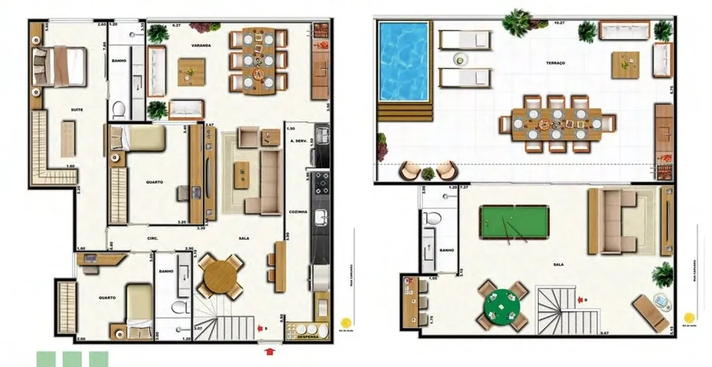 Apartamento, 2 quartos, 107 m² - Foto 55