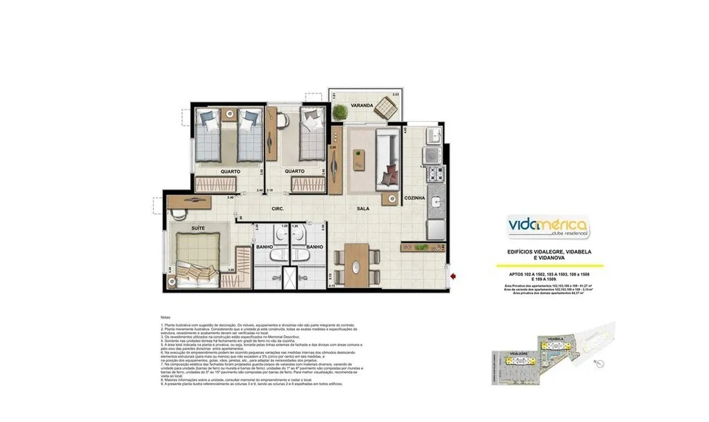 Apartamento, 2 quartos, 52 m² - Foto 24