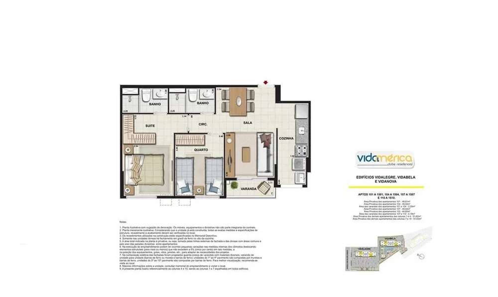 Apartamento, 2 quartos, 52 m² - Foto 25