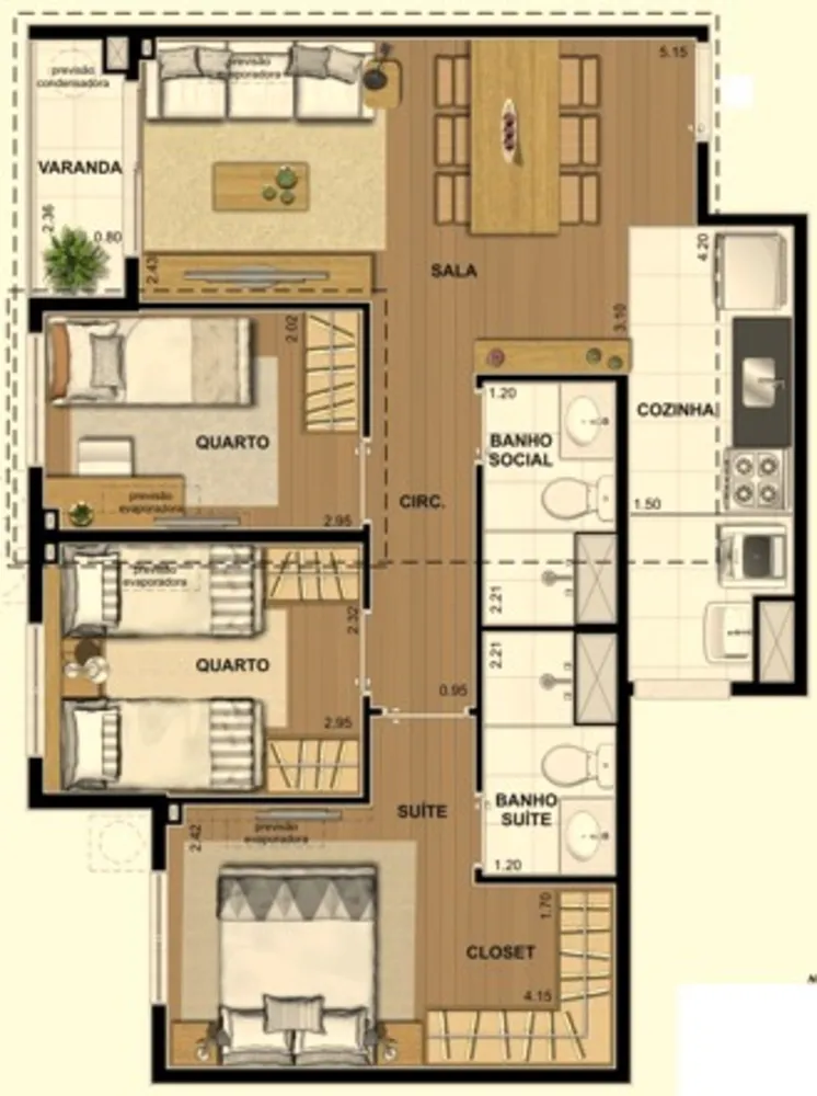 Apartamento, 2 quartos, 44 m² - Foto 26