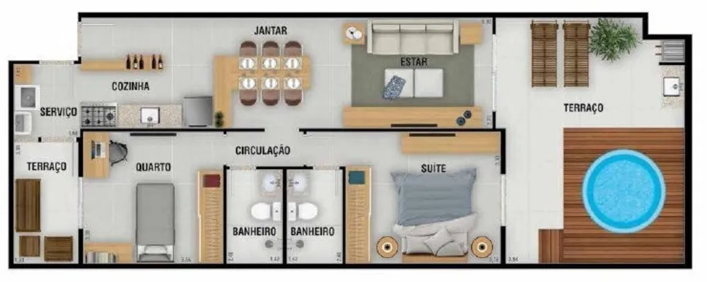 Apartamento, 2 quartos, 88 m² - Foto 11
