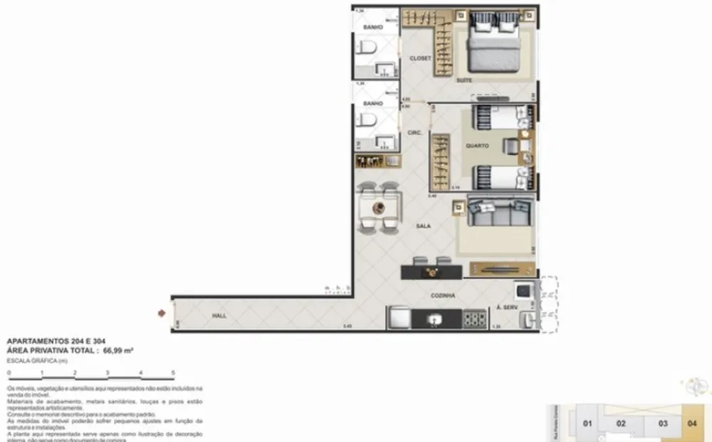 Apartamento, 2 quartos, 92 m² - Foto 14