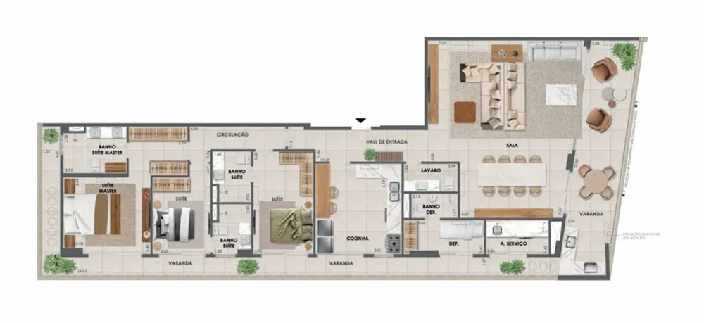 Apartamento, 4 quartos, 253 m² - Foto 17