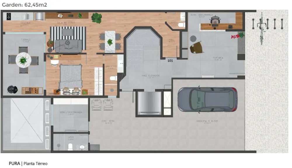 Apartamento, 1 quarto, 54 m² - Foto 12