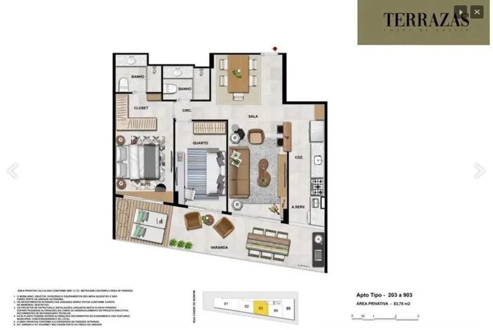 Cobertura, 2 quartos, 75 m² - Foto 20