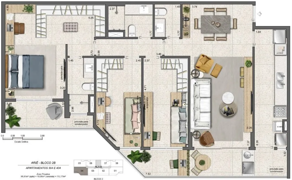 Apartamento, 3 quartos, 93 m² - Foto 38