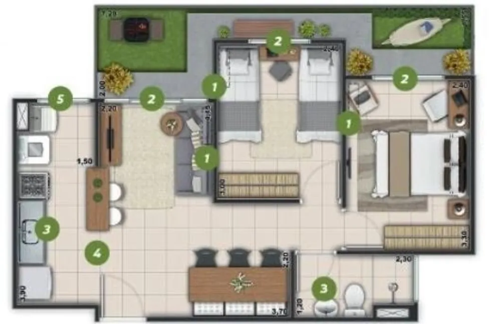 Apartamento, 2 quartos, 41 m² - Foto 11