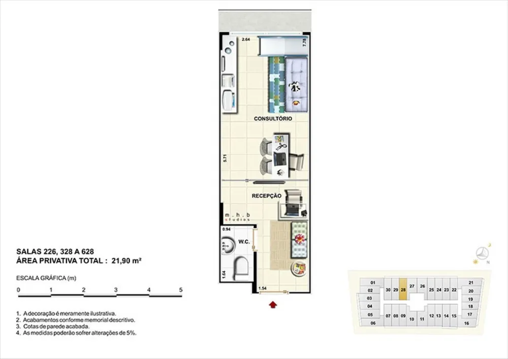 Sala-Conjunto, 16 m² - Foto 13