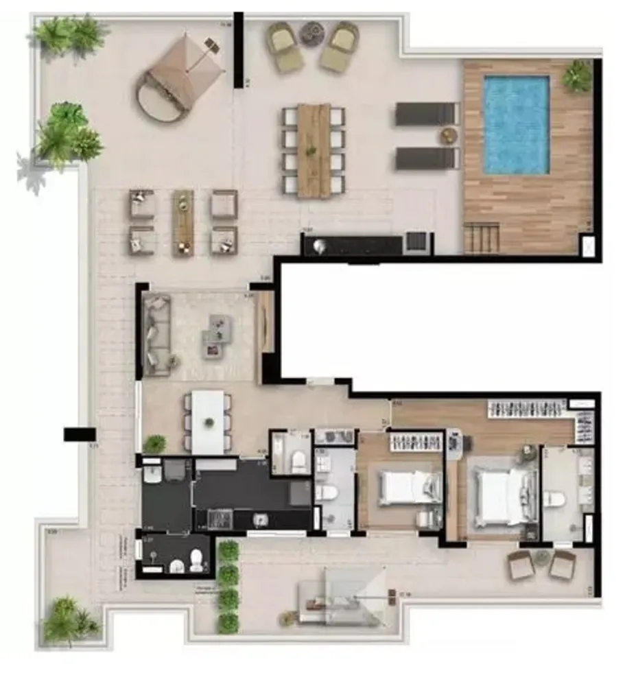 Apartamento, 2 quartos, 74 m² - Foto 11