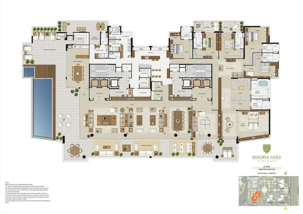 Apartamento, 4 quartos, 381 m² - Foto 66