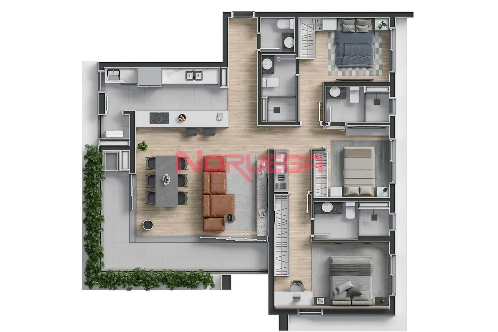 Apartamento, 3 quartos, 108 m² - Foto 12