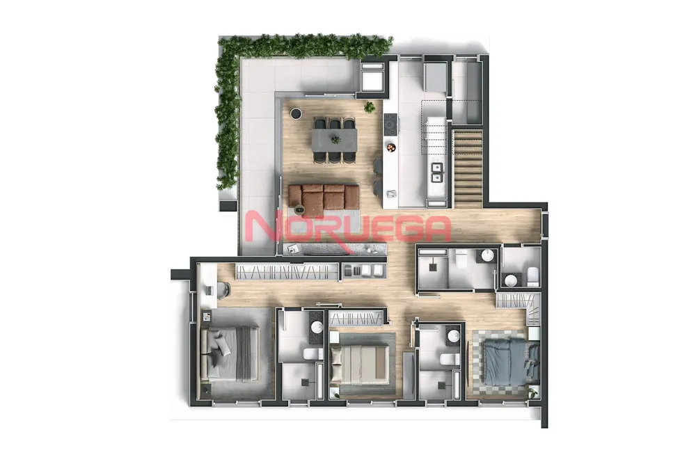 Apartamento, 3 quartos, 106 m² - Foto 12