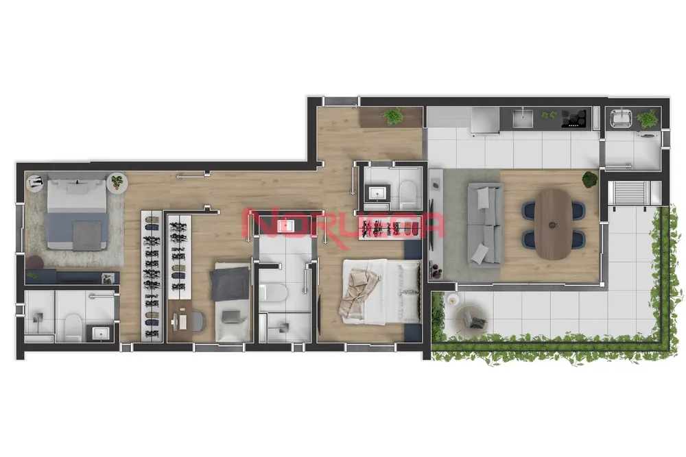 Apartamento, 3 quartos, 78 m² - Foto 12