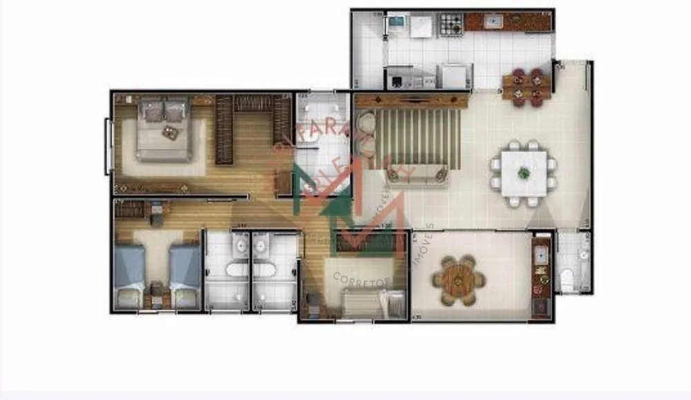 Apartamento, 3 quartos, 125 m² - Foto 16