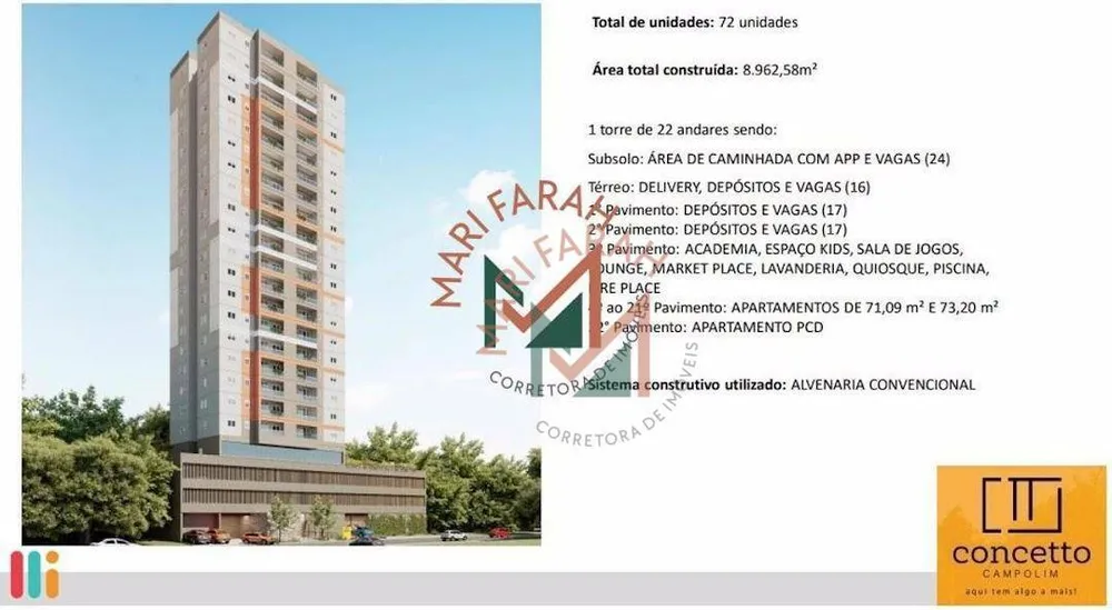 Apartamento, 3 quartos, 73 m² - Foto 16