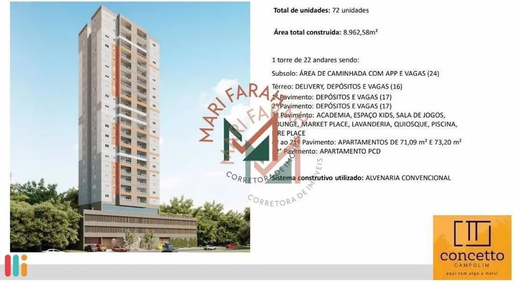 Apartamento, 3 quartos, 73 m² - Foto 16