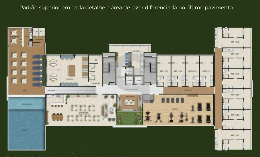 Apartamento, 1 quarto, 34 m² - Foto 9