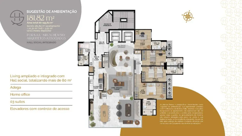 Apartamento, 4 quartos, 184 m² - Foto 6