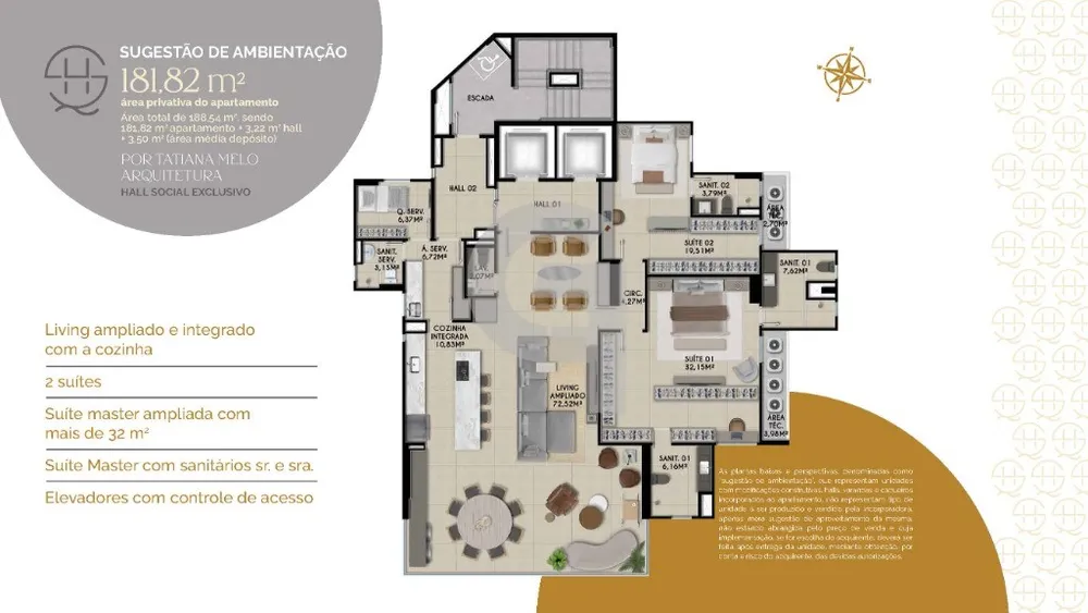Apartamento, 4 quartos, 184 m² - Foto 10