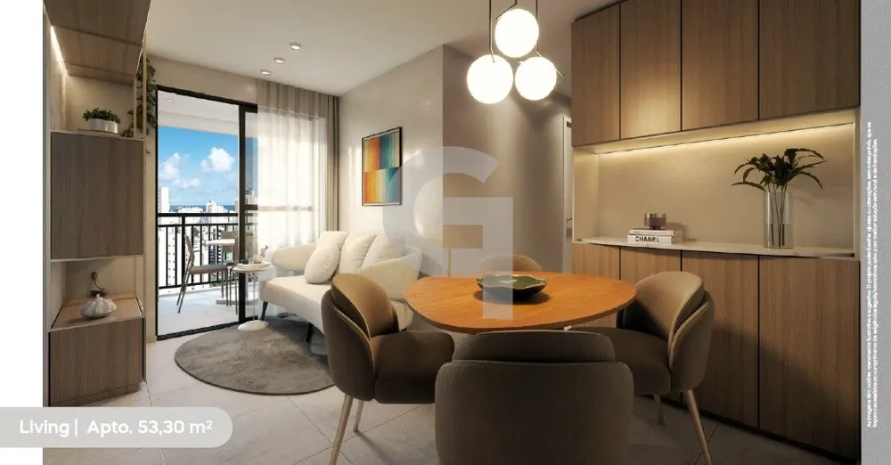 Apartamento, 2 quartos, 53 m² - Foto 2