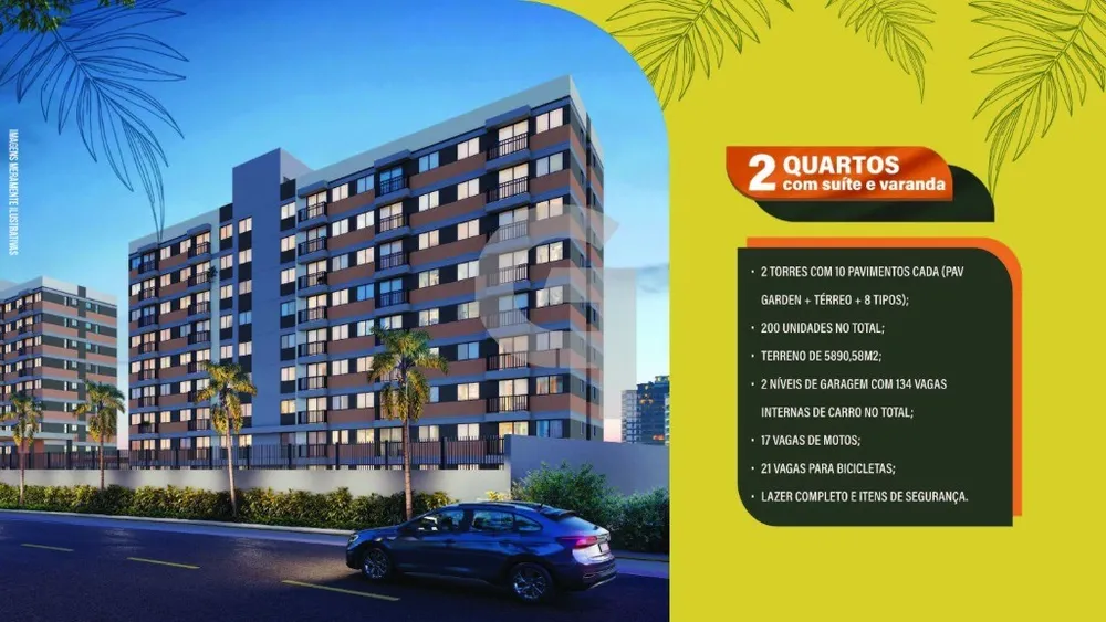 Apartamento, 2 quartos, 38 m² - Foto 1