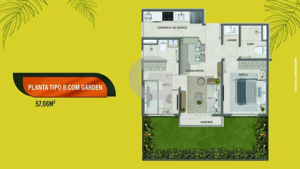 Apartamento, 2 quartos, 38 m² - Foto 7