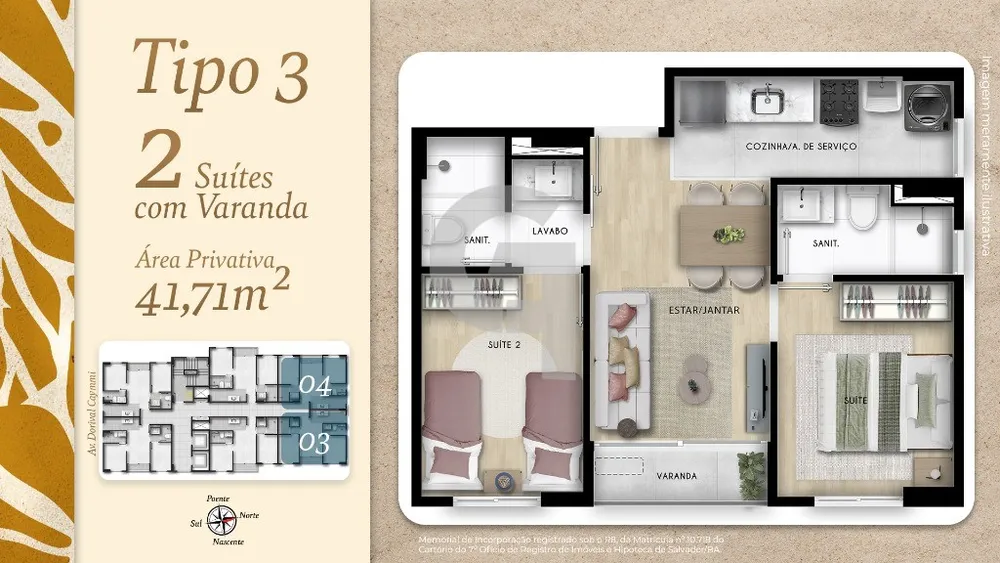 Apartamento, 2 quartos, 42 m² - Foto 11