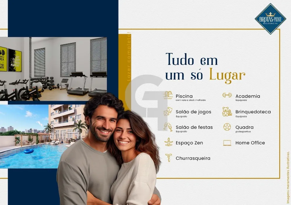 Apartamento, 2 quartos, 46 m² - Foto 3