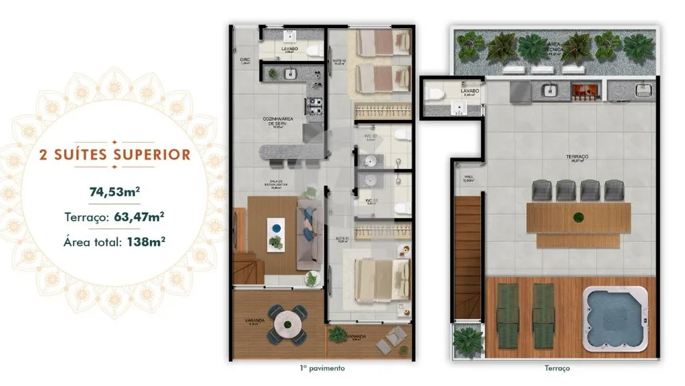 Casa, 2 quartos, 91 m² - Foto 4