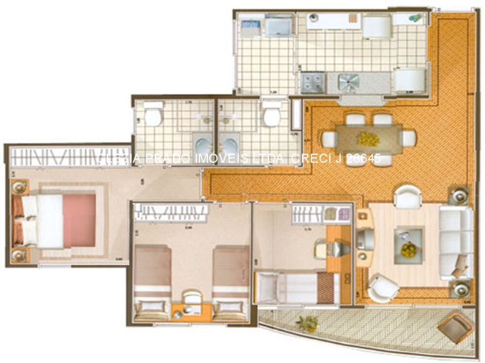 Apartamento, 2 quartos, 72 m² - Foto 7