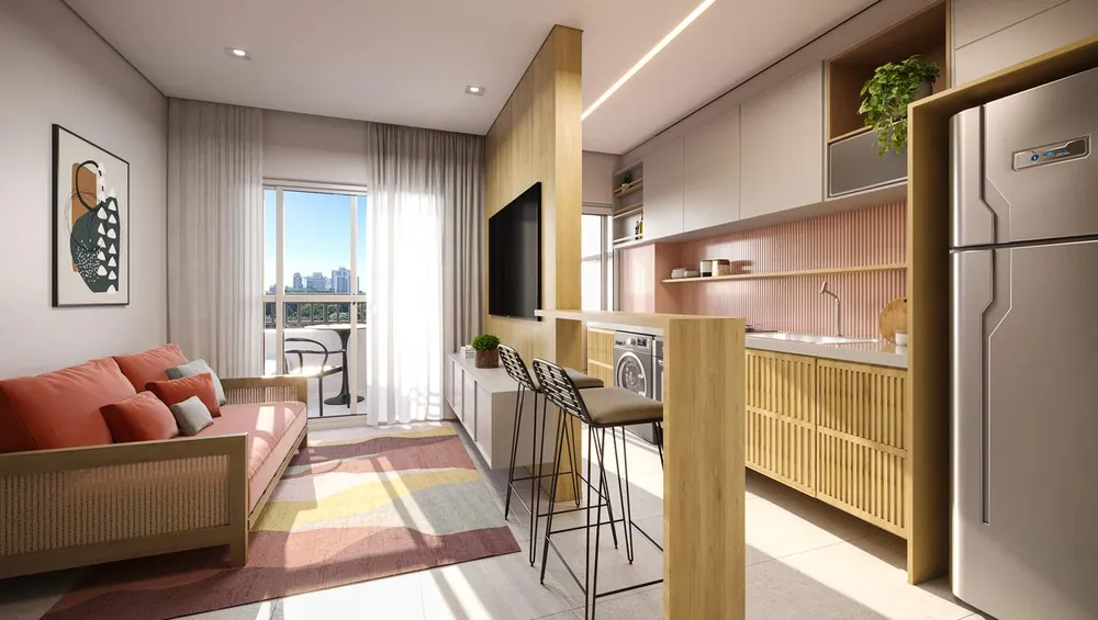 Apartamento, 2 quartos, 33 m² - Foto 2