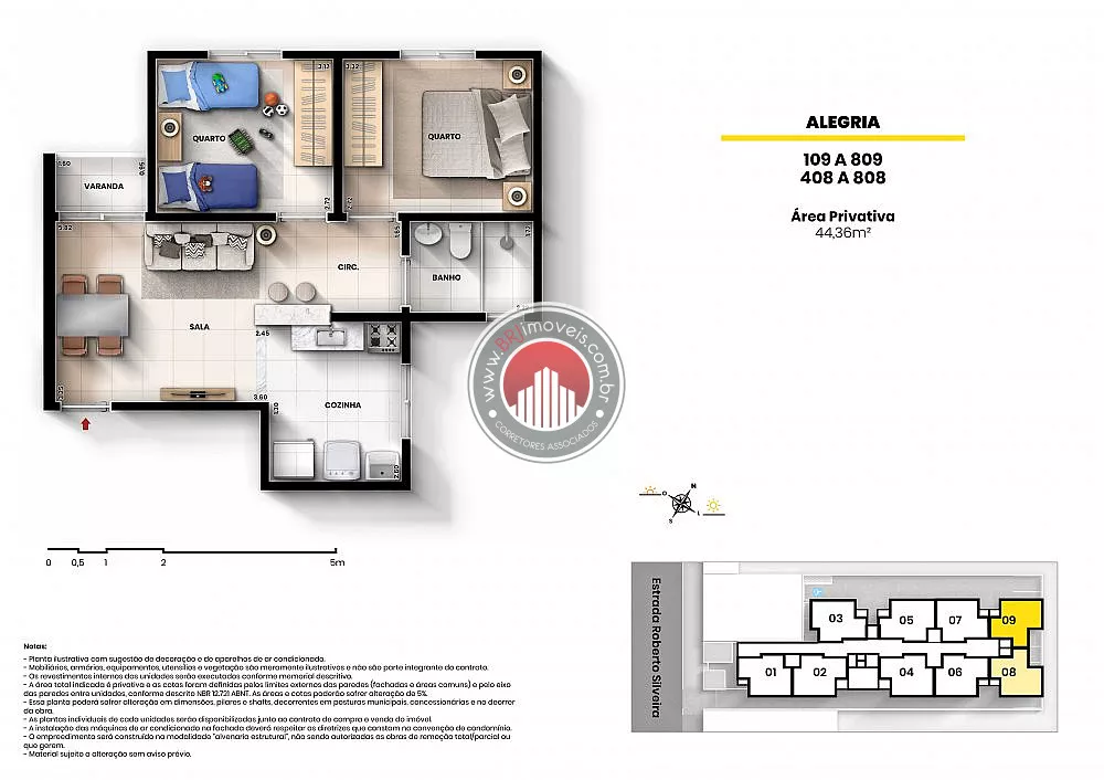 Apartamento, 2 quartos, 44 m² - Foto 25