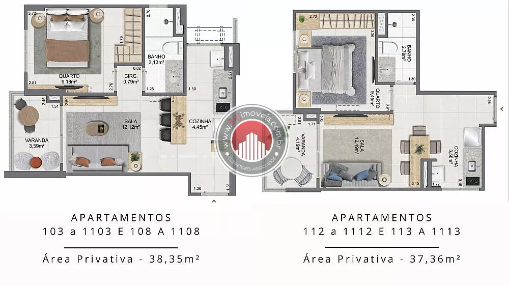 Apartamento, 1 quarto, 40 m² - Foto 15