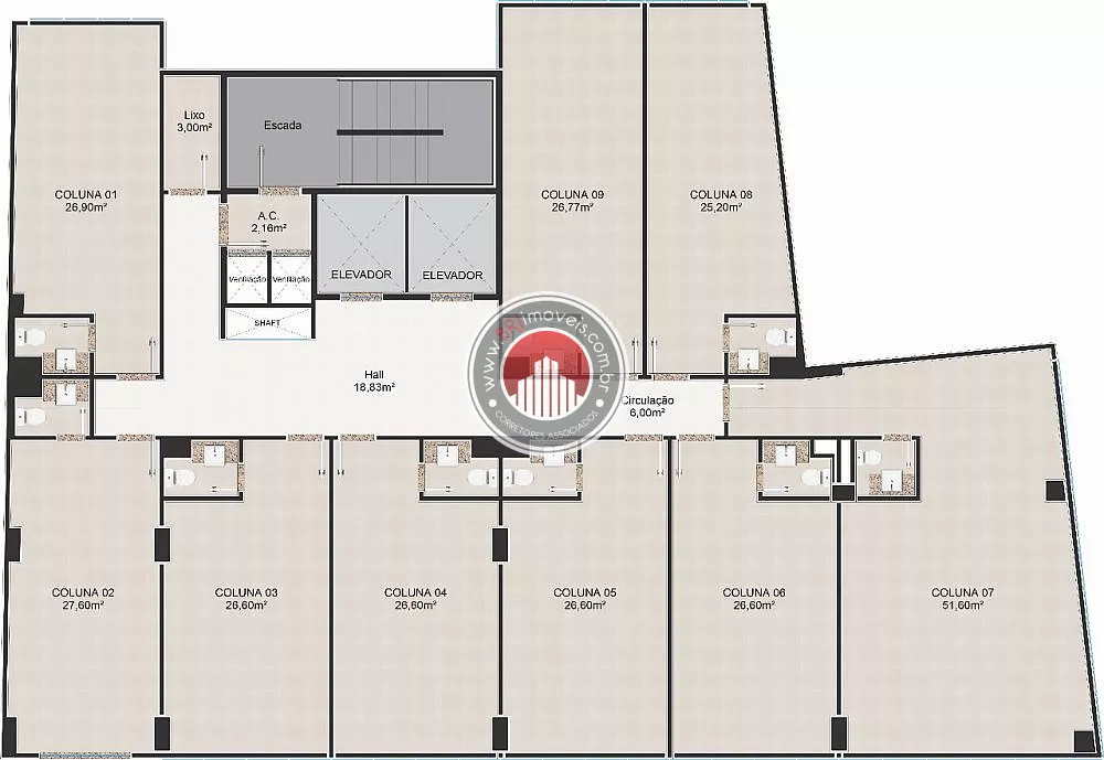 Sala-Conjunto, 52 m² - Foto 11