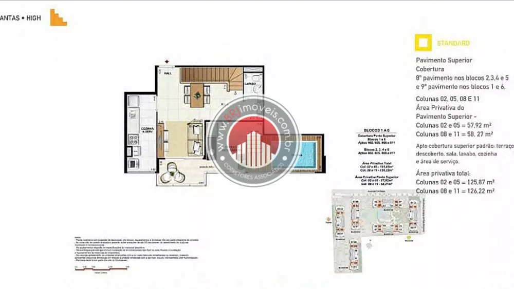 Cobertura, 3 quartos, 126 m² - Foto 14