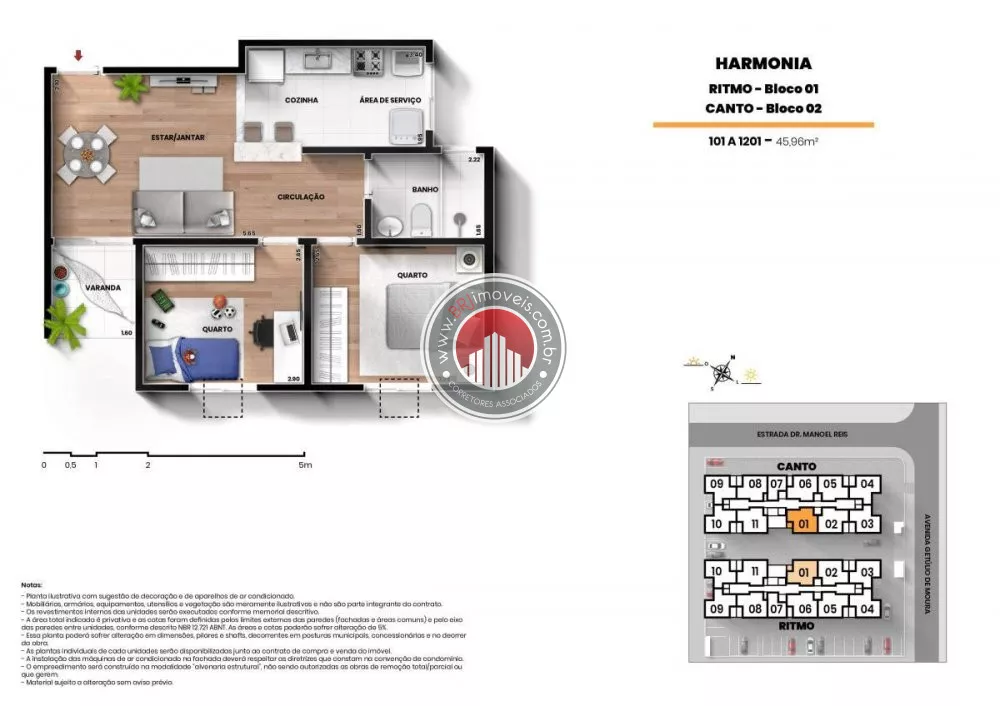 Apartamento, 2 quartos, 49 m² - Foto 9