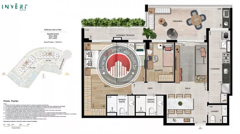 Apartamento, 3 quartos, 105 m² - Foto 32