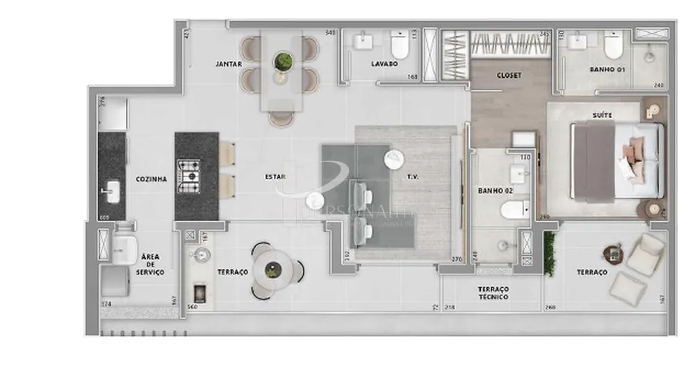 Apartamento, 2 quartos, 81 m² - Foto 3