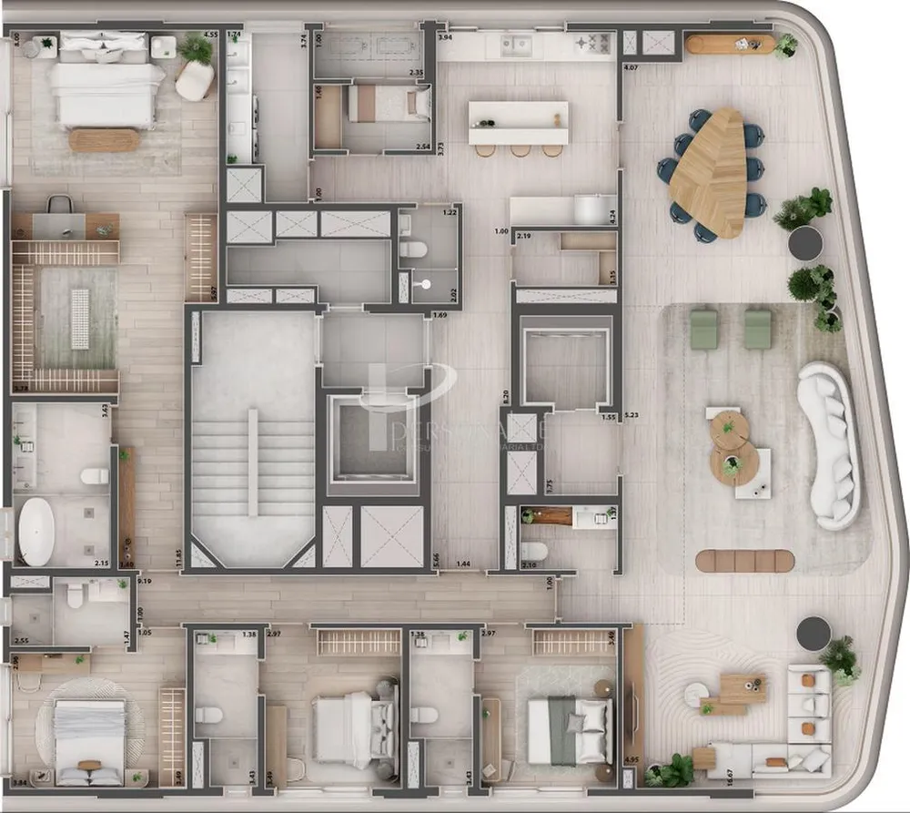 Apartamento, 2 quartos, 120 m² - Foto 3