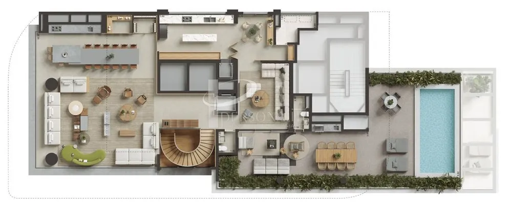 Cobertura, 4 quartos, 362 m² - Foto 3